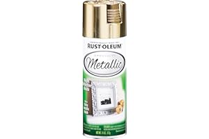 Rust-Oleum 1910830 Spray Paint, Gold Metallic Finish 11 fl oz