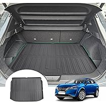 Tappetino Bagagliaio Nissan Qashqai II J11 - 2014-2021, Resistente Acqua E Sporco, Con Bordo Rialzato - Foto 4