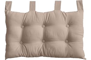 ED ENJOY HOME Enjoy Home Zagłówek z materiału 70 x 9 x 45 cm, naturalny, 9 x 45 cm