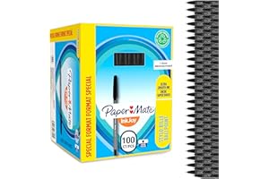 Paper Mate InkJoy 100ST Ballpoint Pens | Medium Point (1.0 mm) | Black | 100 Count