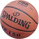 Spalding Tf-150 Basketball with Fiba Logo, Orange