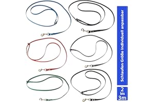 Umhängeleine Joggingleine 3m aus Biothane, Hundeleine für mittlere und große Hunde I schmutz- und Wasserabweisende Hundeumhängeleine I Hellbraun