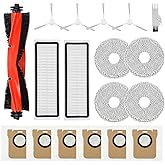 Kit Accessori Di Ricambio Per Dreame L10s Pro, L10s Ultra, L10 Prime, L10 Ultra, D10s Plus – 13 Pezzi: 1 Spazzola Principale, 6 Filtri, 6 Spazzole Laterali