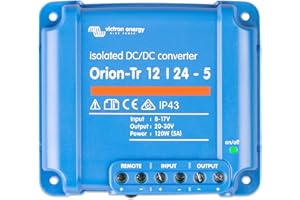Victron Energy Orion-Tr IP43 12/24-Volt 5 amp 120-Watt DC-DC Converter, Isolated