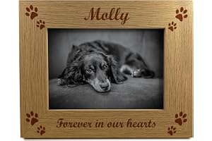 Red Ocean Personalised Forever In Our Hearts Photo Frame Dog Cat Memorial Gifts Remembrance Gifts Keepsake