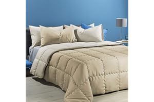 Caleffi - Trapunta Modern Tinta Unita Matrimoniale Vaniglia