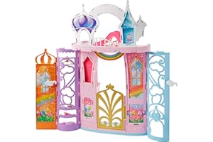 ‎BARBIE Mattel Barbie FTV98 Dreamtopia Regenbogen-Königreich Schloss