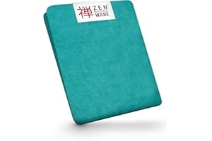 ZEN MASSAGE WARE ZEN - Copertura per lettini da massaggio - lenzuolo in morbida spugna per lettini cosmetici, da terapia & trattamento - rivestimento lettino lavabile a 60° - accessori per massaggi (verde smeraldo)