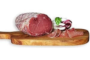 Italienischer Fiocco di Culatello di Sauris, Filetstück des Schinkens, leicht geräuchert aus dem Carnia Tal, Wolf Sauris Ca. 650gr