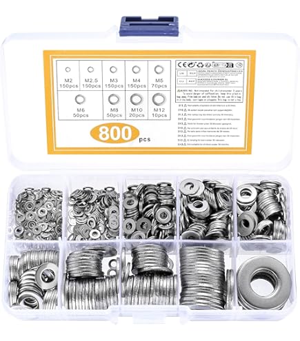 Passscheiben Edelstahl DIN988 - 45x55x1,0mm, 10 Stück