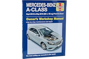 Mercedes-Benz A-Class Sept 12 - May 18 (62 to 18 reg) Petrol & Diesel Haynes Repair Manual