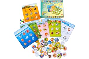 MAGNIKON Magnetisches Lotto Tiere, Bingo Spiel für Kinder ab 3 Jahren, Lotto Memory Spiel, 54 Magnete, 6 Doppelseitige Spielfelder, Bilderlotto Autos, Lernspiel ab 3 Jahre