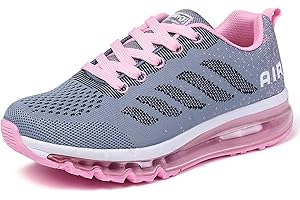 frysen Herren Damen Sportschuhe Laufschuhe mit Luftpolster Turnschuhe Profilsohle Sneakers Leichte Schuhe