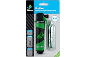 Genuine Innovations G20310, Ultraflate, Pompa a CO2 per Bicicletta, Peso 62g