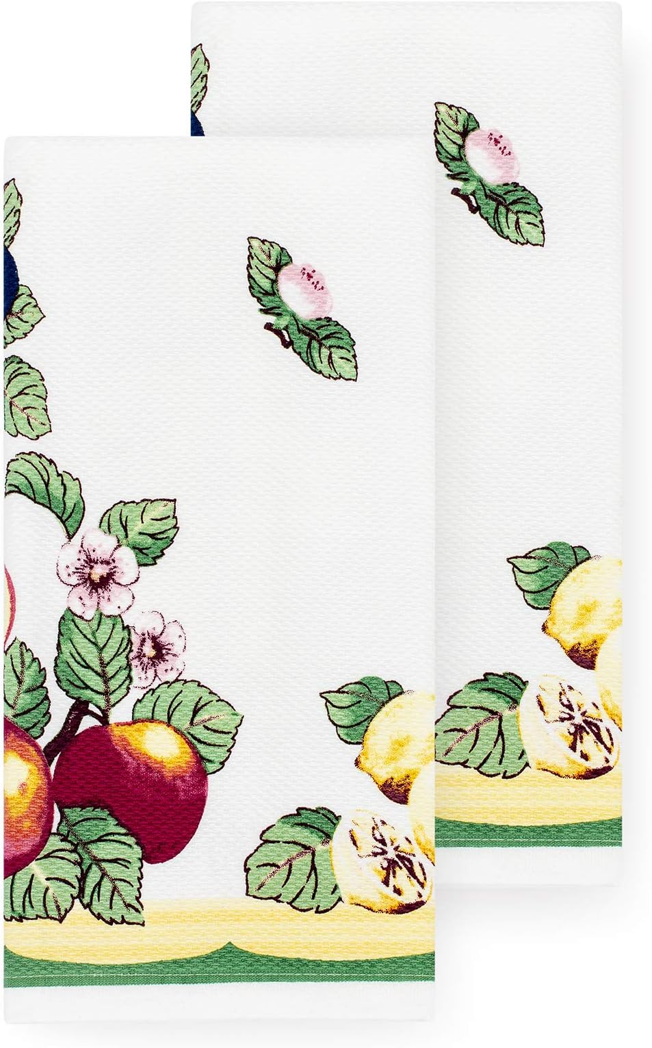 Villeroy and Boch French Garden Kitchen Towel, Set of 2, Kitchen Towels (Set of 2), Multi, 2 Count