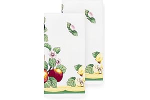 ELRENE Villeroy and Boch francuski ręcznik kuchenny do ogrodu, zestaw 2 sztuk, ręczniki kuchenne (zestaw 2 szt.), Multi, 2 sztuki