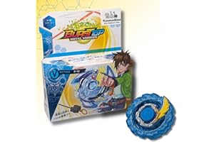 NANNODINO - Peonza Beyblade Burst Top Metal Version - Beyblade Burst Compatible - Peonzas Niños - Peonza de Batalla con Lanzador Beyblade - Regalo Niños Niñas - Compatible Blade Blade Blei blei