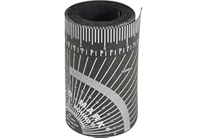 Jackson Safety 14756 Righello Curv-O-Mark Wrap-A-Round, XX-grande, nero, diametro del tubo da 6" a 16"