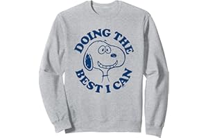 Peanuts - Snoopy haciendo lo mejor que puedo Sudadera