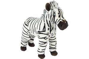 NICOTOY - Zèbre, 27cm, Peluche, Jouets Animal, à partir de 0 Mois
