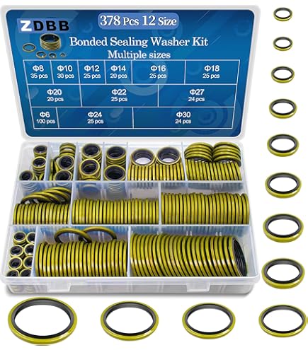 O-Rings In Gomma Nitrile 50 Pezzi - 15x11x2 Mm Per Riparazioni Idrauliche E Rubinetti - Foto 11