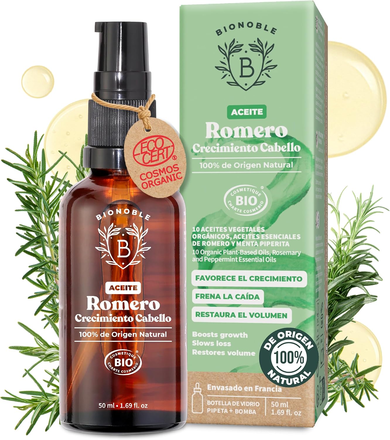Retour d'Expérience & Bilan Utilisateur : BIONOBLE Aceite de Romero para el Cabello Bio