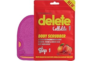 GLOV Guanto Esfoliante Koreano in Fibre di Bamboo, Guanti Scrub Corpo Per Bagno, Spugna Esfoliante Corpo Per Cellulite e Pelle Morta, Guanto di Crine Per Massaggio e Pulizia Pelle Vellutata