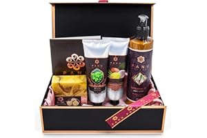 ‎PANU NATURAL Panu Geschenkset Large - Entspannungs Geschenke für Frauen - Premium Gifts for Women Beauty Box - Wellnes Set für Frauen - Hochwertiges Geburtstagsgeschenk inkl. Glückwunschkarte