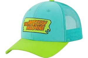 CONCEPT ONE Scooby Doo czapka typu trucker czapka z daszkiem Mystery Machine regulowana czapka z daszkiem z zakrzywionym brzegiem, wielokolorowa, jeden rozmiar, multi, rozmiar uniwersalny
