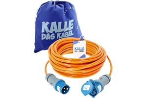 KALLE DAS KABEL CEE-förlängning 3G 2,5 mm² 25 meter PUR