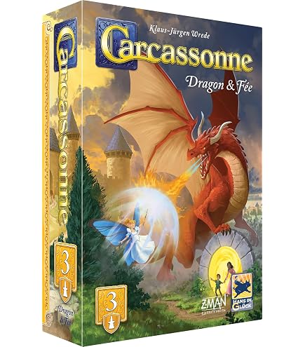 Z-Man Games | Carcasona: Big Box | Juego de Mesa | A Partir de 7 años | 2 a 6 Jugadores | 35 Minutos Z-Man Games | Carcasona: Big Box | Juego de Mesa | A Partir de 7 años | 2 a 6 Jugadores | 35 Minutos