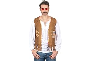 DEGUISE TOI Gilet hippie uomo