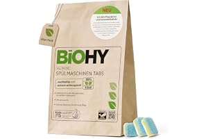 BiOHY Allt-i-ett-funktioner för diskmaskiner (80 Tabs) | Fosfatfri