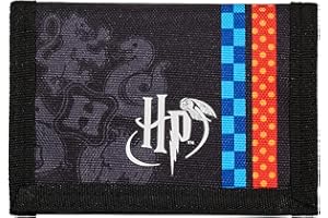 SEVEN Portefeuille Enfant - Harry Potter, Multicolore - Porte-Monnaie avec Fermeture éclair - Multi Compartiments intérieurs - Portefeuilles Enfant, garçon - Porte-Cartes, Porte-Monnaie avec Fermeture