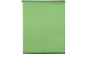 STOR PLANET | Estor Enrollable Translúcido, Persianas Enrollables Interior para Ventanas y Puertas. Estores para Cocina, salón, Dormitorio | Verde Cesped, 120x180cm