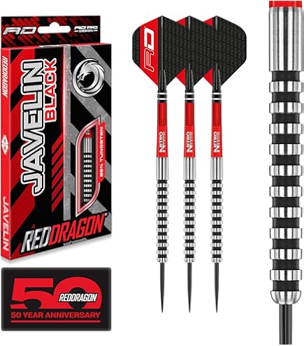 RED DRAGON Alette Freccette Hardcore Freestyle - 3 Set (9 Pezzi Totali)