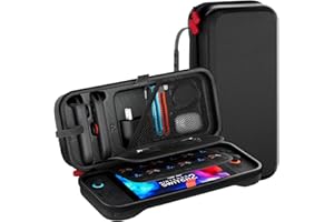 ProCase Funda para Nintendo Switch 2, Estuche Protector con Ranuras para 24 Tarjetas de Juego, Almacenamiento para Consola, Joy-con y Accesorios