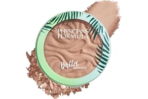 Physicians Formula - Bronzeur pour Visage, Poudre de Maquillage Bronzante avec une Formule Ultra-Riche au Beurre de Murumuru, Texture Crémeuse et Douce - Fini Brillant - Bronzage Léger