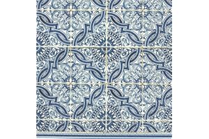 Boston International Lunch Napkins, Paper, Lorenzo Blue, 6.5 x 6.5-Inches