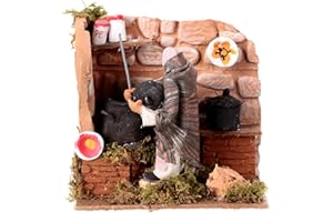 Holyart Mujer cocinando 8 cm. Movimiento belén