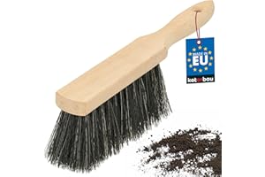 KOTARBAU® Cepillo Mano - Cepillo con Mango de Madera - Natural - Escoba de Mano Madera - 29 cm - Escobilla - Escoba Pequeña