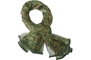 ‎TONGCAMO Tongcamo Netzschal Camo Schal für Sport Wargame Freizeit und andere Outdoor Aktivitäten Tarnnetz Schal Tarnschal Tarnung