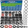 ZDBB 610 Pcs Water Hose Gasket Nitrile O Ring Rubber Washer Set Assortment Kit for Plumbing Faucet Pipe Hose Shower Head Pressure Washer Sealing Repair