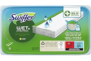 Swiffer Húmedo de piso Limpieza WIP antibacterial 10er