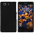 mumbi Hülle kompatibel mit Sony Xperia Z3 Compact Handy Case Handyhülle, schwarz