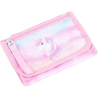 Pochette Tour De Cou Enfant - Porte-Monnaie Garçon Fille Avec Cordon Et Fermeture Éclair