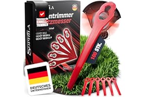 SOPHILA Einhell Lot de 100 lames de rechange, incassables, compatibles avec GE-CT 18 Li, GC-CT 18/24 Li - Lames en plastique de rechange pour débroussailleuse sans fil