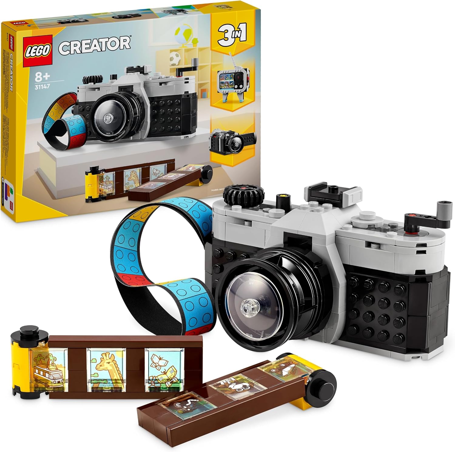 Avis d'Expert & Test Approfondi : LEGO Creator 3 w 1 Aparat w stylu retro 31147 (Sélection)