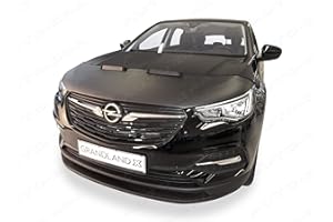 AUTO-BRA AB3-00377 Auto Bra kompatibel mit Opel Grandland X seit 2017 Haubenbra Steinschlagschutz Tuning Bonnet Bra