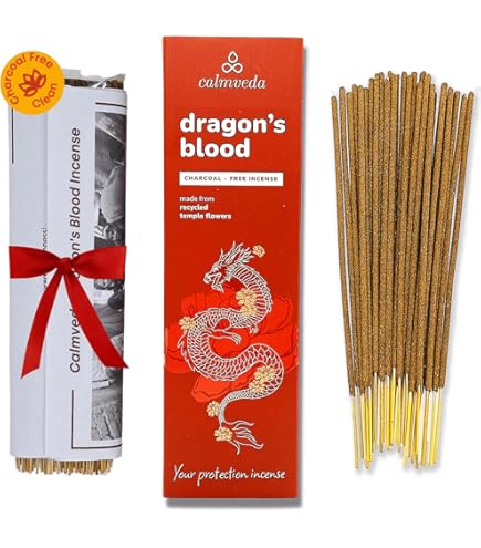 Puur Drakenbloed Rookhars 50g - Daemonorops Draco Wierook Korrels Uit Indonesië